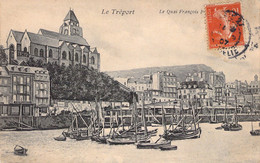 CPA Le Tréport - Illustration - Le Quai François 1er - Le Treport