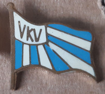 Rowing  Club VKV Vukovar Croatia Vintage Enamel Badge Pin - Rowing