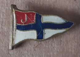 Rowing  Federation Of Yugoslavia Vintage Badge Pin - Roeisport