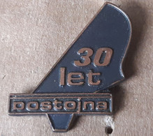 Sailing Club Postojna 30 Years Slovenia Pin Badge - Voile