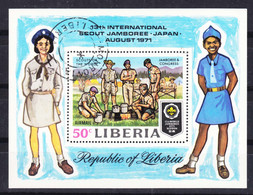 Liberia 1971 Mi#Block 56A Used - Liberia