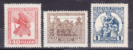 Hungary 1920 Mi#312-314 Mint Never Hinged - Neufs