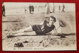 CPA -  Berck Plage - Bain De Soleil - Berck