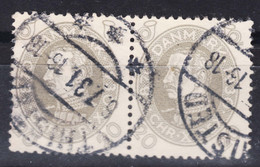 Denmark 1930 Mi#190 Used Pair - Used Stamps