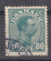 Denmark 1913 Mi#74 Used - Gebraucht