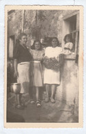 14149.  Fotografia Cartolina Vintage Donne Femme Woman Vita Domestica Aa '40 Italia - 13,5x8,5 - Anonymous Persons