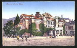 Cartolina Merano, Teatro Civico - Andere Steden