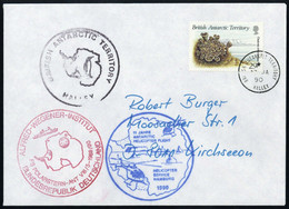 1989, Britische Gebiete In Der Antarktis, 154, Brief - Sin Clasificación