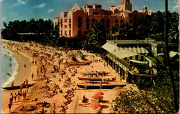 Hawaii Waikiki Beach Scene - Oahu