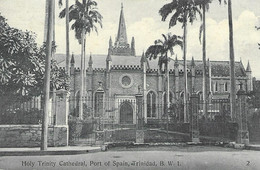 Delcampe - TRINIDAD.  PORT OF SPAIN.  HOLY TRINITY CATHEDRALE.  BEAU PLAN. - Trinidad