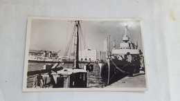 ANTIQUE PHOTO POSTCARD URUGUAY MONTEVIDEO - BARCOS EN PUERTO UNCIRCULATED - Uruguay