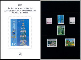 Aland Åland 1985 Finland Stamp Year Set Mint - Años Completos