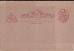 1865. QUEENSLAND AUSTRALIA  POST CARD ONE PENNY VICTORIA QUEENSLAND With Reply Card. .  - JF430283 - Storia Postale