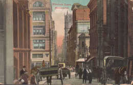 1908. Western Australia. POST CARD With Flinders Lane, Melbourne To USA Cancelled ALBANY 12.SE.08. Frankin... - JF430294 - Cartas & Documentos