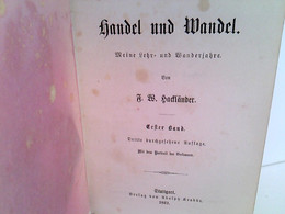 Handel Und Wandel (Meine Lehr- Und Wanderjahre). - Novelle