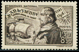 FR1577 French 1942 History Voyager 1V Engraving Edition MNH - Neufs