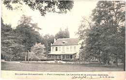 CPA - Carte Postale - Belgique - Bruxelles Schaerbeek Parc Josaphat La Laiterie Et Pelouse Arrière  Début 1900 VM48373ok - Forêts, Parcs, Jardins