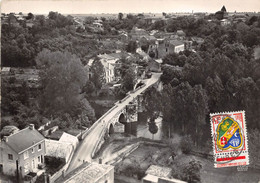 79-SAINT-GENEROUX- LE PONT HISTORIQUE DU XIIeS SUR LE THOUET VUE DU CIEL - Andere & Zonder Classificatie