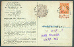 N°108 - 1 Centimes PELLENS + France 1c. BLANC Obl. Sc LE HAVRE (Special) Sur Carte Du 29-9-1916 vers Baarle-Duc - 19281 - Altri & Non Classificati