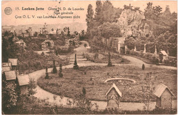 CPA - Carte Postale - Belgique - Bruxelles Jette Laeken- Grotte De Notre Dame De Lourdes  1927VM48380 - Forêts, Parcs, Jardins