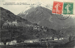 - Isère -ref-B144- Allemont - La Fonderie Et Pic De L Etendard - - Allemont