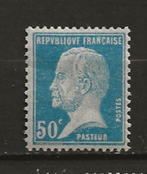 FRANCE: **, N° YT 176, TB - 1922-26 Pasteur
