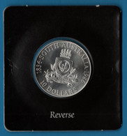 AUSTRALIA 10 DOLLARS 1986 KM# 88 Silver .925 Argent SOUTH AUSTRALIA JUBILEE 150 - 10 Dollars