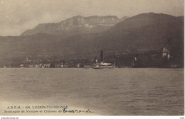 74 ( Haute Savoie ) - LUGRIN TOURRONDE - Montagne De Memise Et Chateau De Blonay - Lugrin