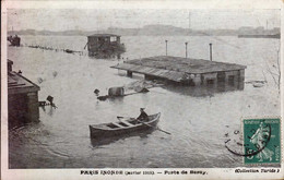 PARIS   ( 75 ) PARIS INONDE  ( JANVIER 1910 ) PORTE DE BERCY - Inondations