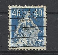 Switzerland. Perfin. - Perforadas