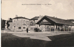 MONTS-SUR-GUESNES. -  Les Halles - Monts Sur Guesnes