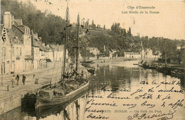 Dinan * Un Coin Du Port * Péniche Batellerie * Bords De La Rance - Dinan