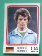 HERBERT WIMMER GERMANY 1974 #70 PANINI FIFA WORLD CUP STORY STICKER SOCCER FUSSBALL FOOTBALL - Engelse Uitgave