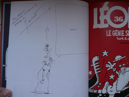 LEONARD N° 36 LE GENIE SE GONDOLE TURK DE GROOT DEDICACE NOMINATIVE DE GROOT 2006 EDITION ORIGINALE EO - Autographs