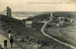 Perros Guirec * Trestrignel * Le Col * Villas * Panorama * Cachet Au Dos : 73ème Territorial , Détachement Lannion - Perros-Guirec