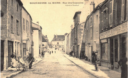 Carte POSTALE  Ancienne De BOURBONNE Les BAINS,  Rue Des Capucins - Bourbonne Les Bains