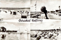 Ostseebad Haffkrug - Sailing Boat - Beach - Old Postcard - 1966 - Germany - Used - Scharbeutz