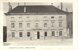 Carte POSTALE  Ancienne De BOURBONNE Les BAINS,  Hôtel De Ville - Bourbonne Les Bains