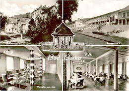 Bad Berka - Sanatorium II - Sanatorium I - Vorhalle Zum Arzt - Speisesaal - Old Postcard - 1968 - Germany DDR - Used - Bad Berka