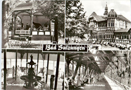 Bad Salzungen - Kurkonzert - Gradierwerk - Sole Zerstaubung - Freiluft Inhalation - Old Postcard - Germany DDR - Unused - Bad Salzungen