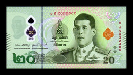 Tailandia Thailand 20 Baht 2022 Pick 142 New Polymer SC UNC - Thaïlande