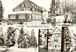 Masserberg - Prof Dr Georg Lenz Haus - Im Massertal - Old Postcard - 1976 - Germany DDR - Used - Masserberg