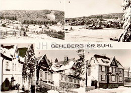 Gehlberg - Kr Suhl - FDGB Erholungsheim Frieden . Rennsteig - Old Postcard - Germany DDR - Used - Suhl
