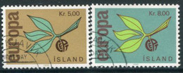 ICELAND 1965 Europa  Used.  Michel 395-96 - Gebraucht