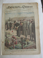 # DOMENICA DEL CORRIERE N 46 / 1919 - DUCA E DUCHESSA D'AOSTA OMAGGIO AI CADUTI - Eerste Uitgaves