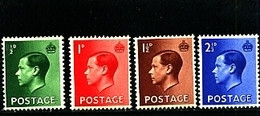 GREAT BRITAIN - 1936  EDWARD VIII SET  MINT NH - Nuevos