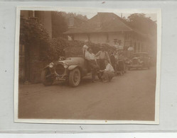 Photographie  Charavines Les Bains 38 Isère , Autos Voitures En 1932 , Photo 10,5x8,4 Cm Env - Automobili