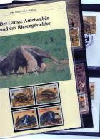 1985 Paraguay WWF Ameisenbär-Riesengürteltier/Ant-eating Giants Komplettes Kapitel 4 **, 4 FDC, 4 MK + Beschreibung - Ongebruikt