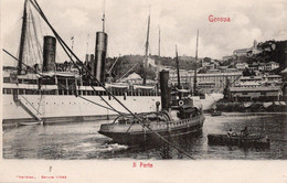 Paquebot Remorqueur Genova  Porto - Piroscafi