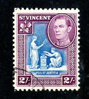 25 St Vincent 1938 Scott # 149 Used [Offers Welcome} - St.Vincent (...-1979)